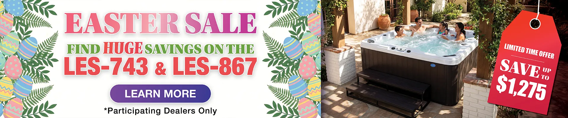 Calspas hot tub being used in a family setting - Burien