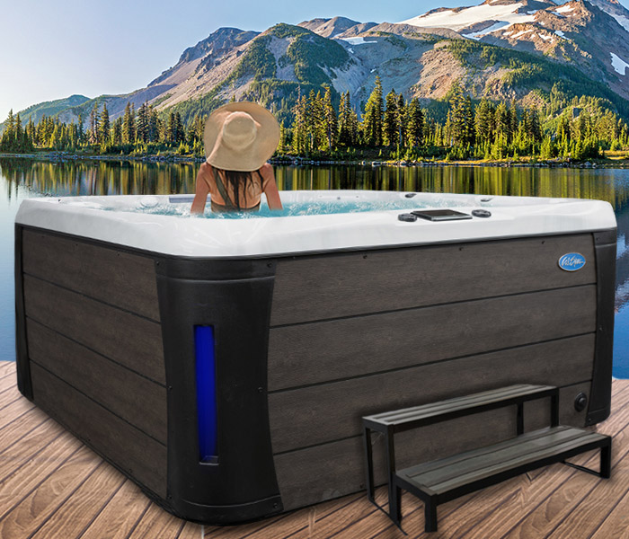 Calspas hot tub being used in a family setting - hot tubs spas for sale Burien
